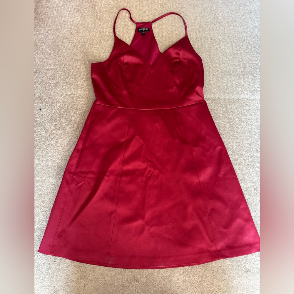 Express Satin Dress NWOT